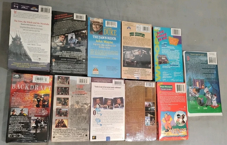 Sealed VHS Tape Bundle - Disney, Espn, Bill Cosby, John Wayne, Etc.. 11 Tapes - Image 3 of 3