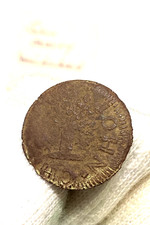Berkshire MAIDENHEAD martillado FARTHING ficha JOHN CHERRY cerezo W# 48 ¡Raro!