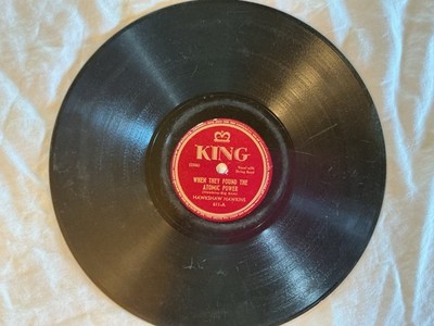 HAWKSHAW HAWKINS 78 When Found The Atomic Power / Since You Went Away 1947 King