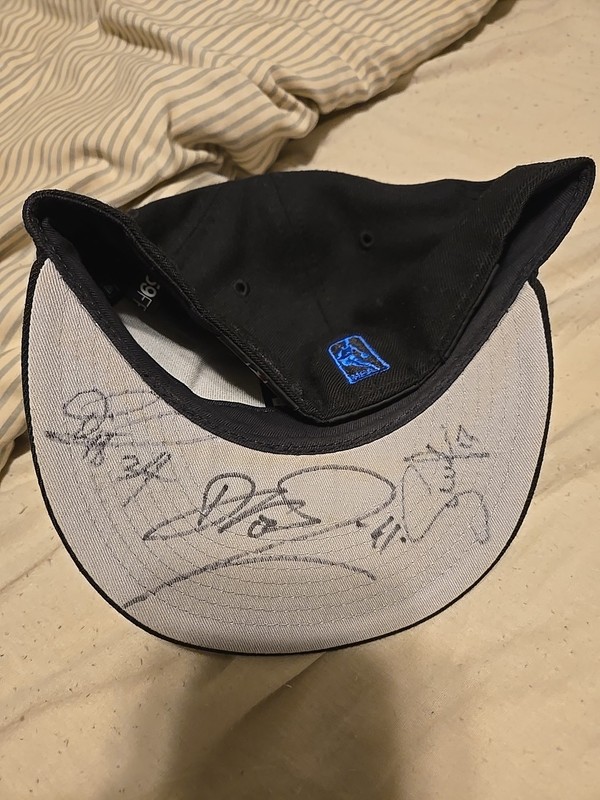 Dallas Mavs Dirk, Devin Harris , Steve Nash Signed Hat