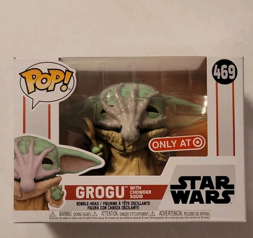 Funko Pop! Vinyl: Star Wars - Grogu with Chowder Squid - Target (Exclusive) #469
