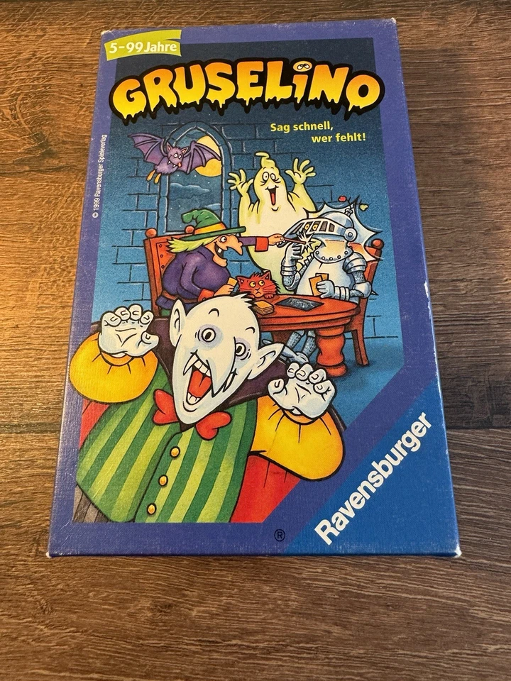 Ravensburger Gruselino – Sag schnell, wer fehlt! (1989) – Familienspiel ab 5 - Bild 1 von 1