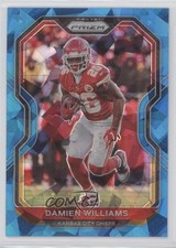 2020 Panini Prizm Blue Ice Prizm 15/99 Damien Williams #128 09cx