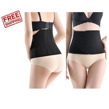 Ultimate Abdominal Binder Post Surgery - Breathable Support for Recovery, Medium