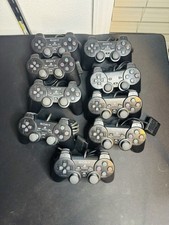 1x OEM Sony PlayStation PS2 Black Dualshock 2 Controller Tested Working