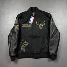 Giacca di pelle di lana Pro Standard Chicago Bulls Varsity