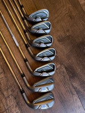 TaylorMade RBZ Iron Set 5-9,Pw,Aw,Sw 8pc Flex Regular RB-55 Graphite