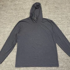 Public Rec Hoodie Men 2XL XXL Navy Go To Pullover Performance Stretch Athleisure