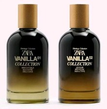 ZARA Vanilla Collection 01 & Vanilla Collection 02 EDP Duo  New In Box 2X 100ML 