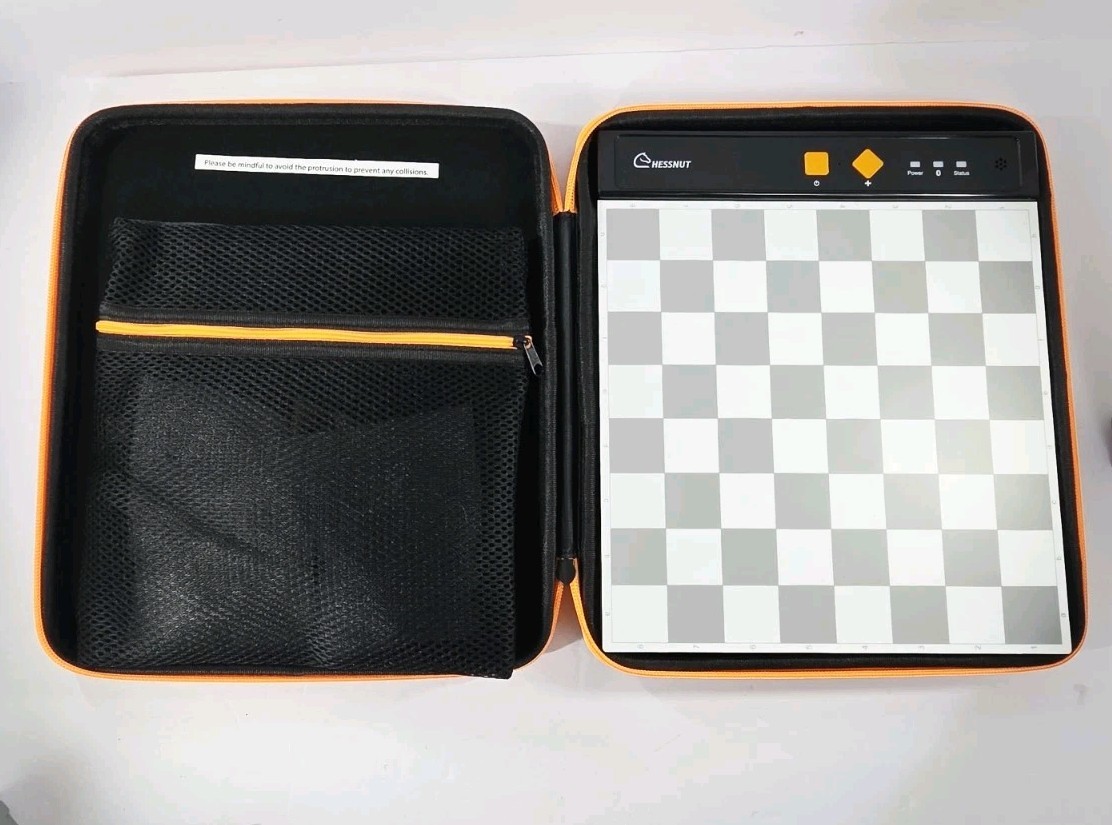 Chessnut Go Travel Electronic Bluetooth Chessboard w/ Full Piece Recognition