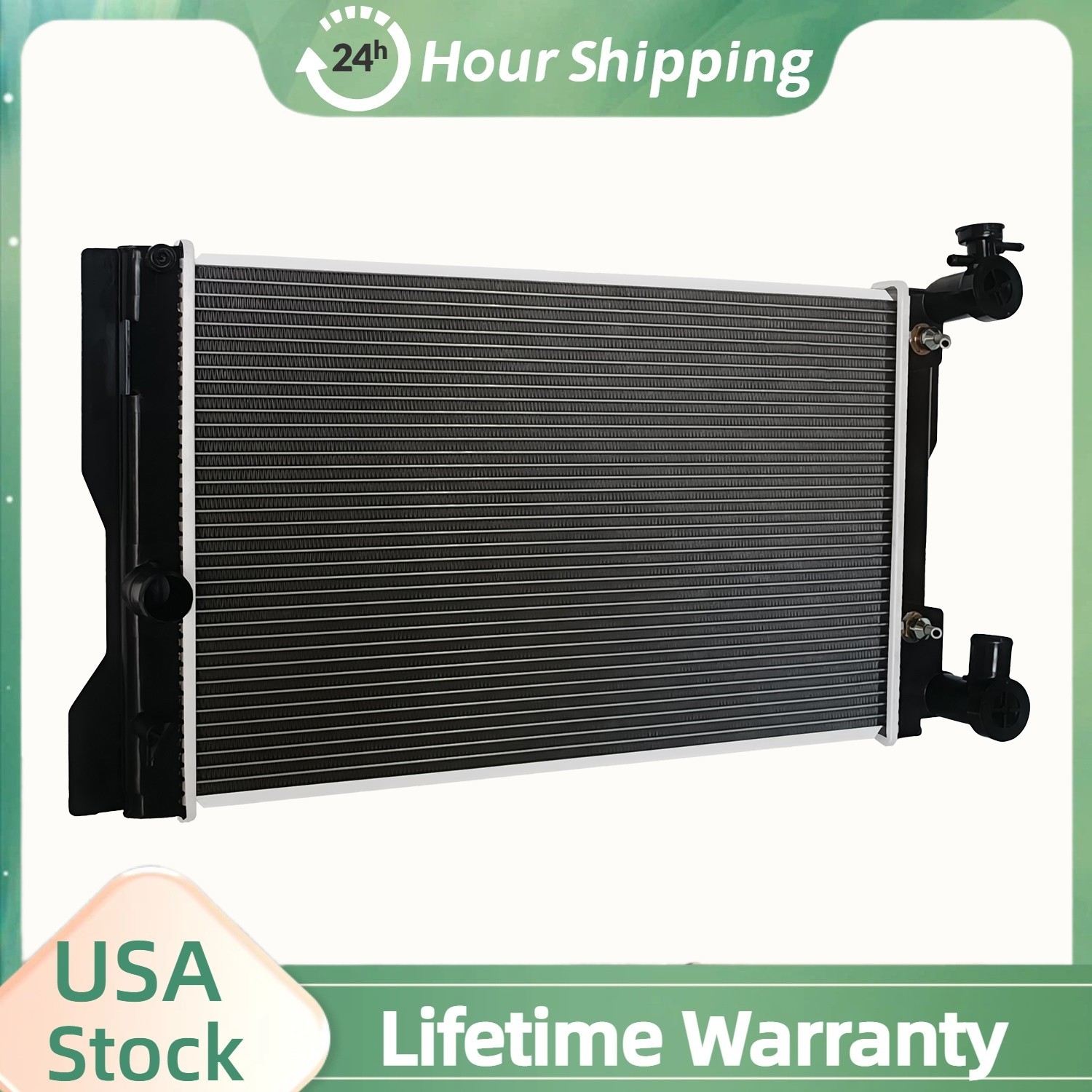  13106 Radiator FIT 2009-2019 Toyota Corolla 2009-2014 Matrix 1.8L Aluminum AT