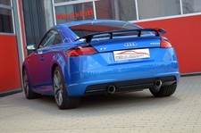 Friedrich Motorsport 76mm Duplex Auspuff Sportauspuff Anlage für Audi TT 8S Quat