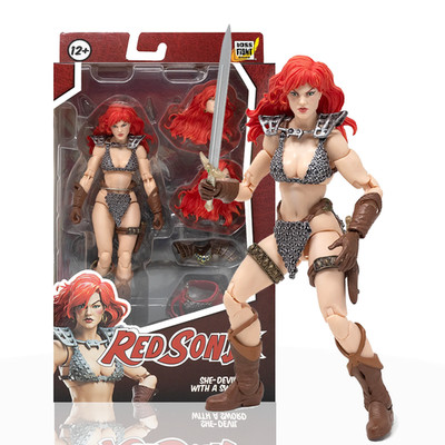 Red Sonja 50th Anniversary Epic H.A.C.K.S. 1:12 Scale Action Figure - Boss Fight