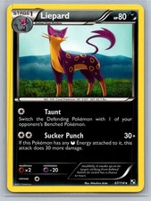 2011 Pokemon Liepard 67/114 Rare Black & White NM
