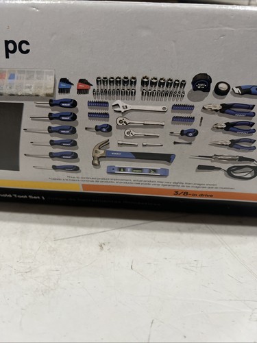Kobalt 119 Piece General Purpose Tool Set with Heavy-Duty Tote Bag – Brand New - Picture 5 of 18