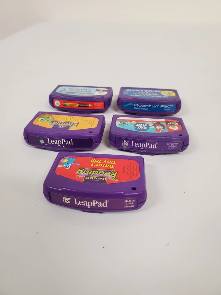 Leapfrog LeapPad Lot of 5 Learning Game Cartridges, Tested No Duplicates - Image 3 of 4