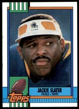 1990 Topps Jackie Slater Los Angeles Rams #69