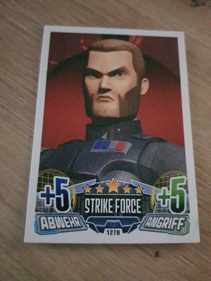 Star Wars Rebel Attax Sammelkarten Serie 1 Karte 127B Strike Force