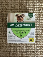 Advantage II for Small Dogs 3-10 Lbs - 4 Pack
