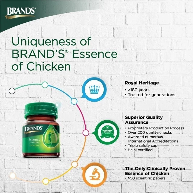 Original BRAND'S Essence of Chicken BRAND 70g x 30 Bottles FREE DHL Ship View 4