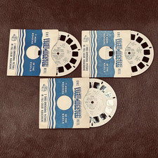 3 Vintage View-Master Reels  Yellowstone Nat'L Park  126,127  128