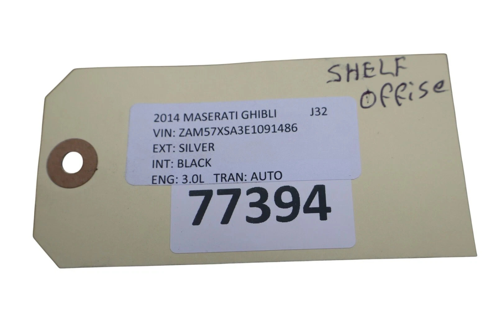 Maserati Ghibli 2014-2020 Rear Left Inner Tail light P/N 06700046620