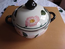 Fissler / ASTA Emaille Topf im V&B Wildrose Design