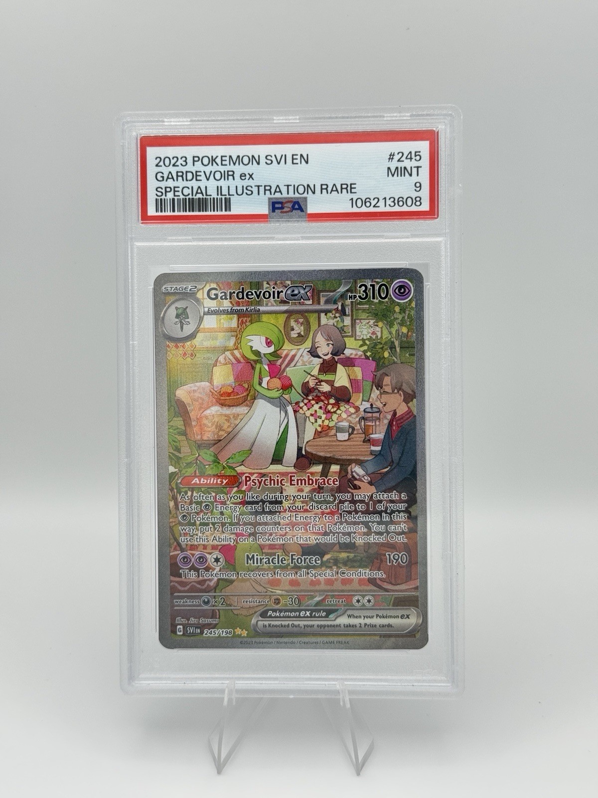 Pokémon Gardevoir EX TCG 245/198 SV01 Scarlet & Violet Base Set PSA 9 Mint
