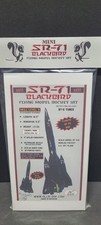 OLLIE-OOP ROCKETRY Mini SR-71 Blackbird Flying Model Rocket Kit Model Rocket New