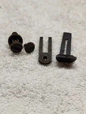 Vintage Rifle Sight Parts Lot – Mannlicher Rear Sight Blade + Elevators & Screws