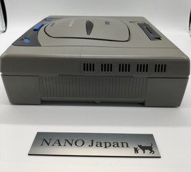 Sega Saturn Console Gray HST-3200 Japanese Version TESTED