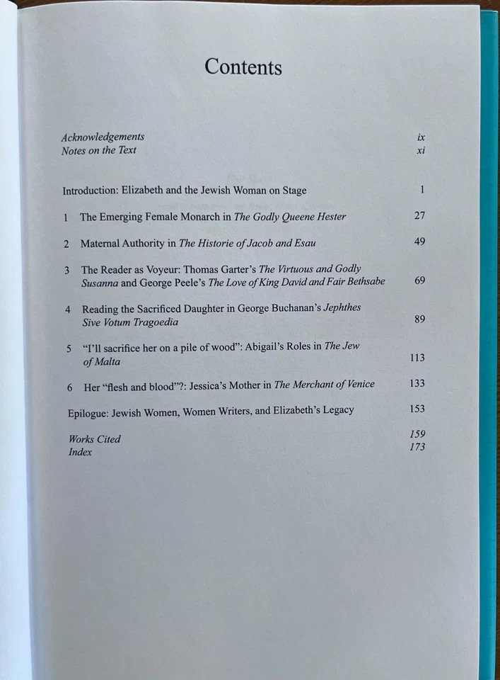 Jewish Women Theater Drama History English Renaissance Stage Queen Elizabeth I - Imagem 3 de 4