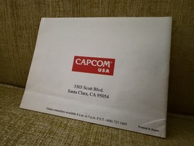 Mega Man 4 NES Nintendo Megaman Manual Instruction Booklet Guide original ONLY