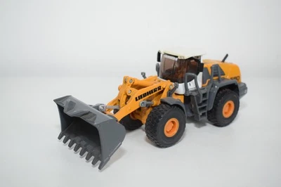CHARGEUSE SUR PNEUS PELLE C12 1:50 SIKU 3533 LIEBHERR 580 COMME NEUVE. - Photo 1/4