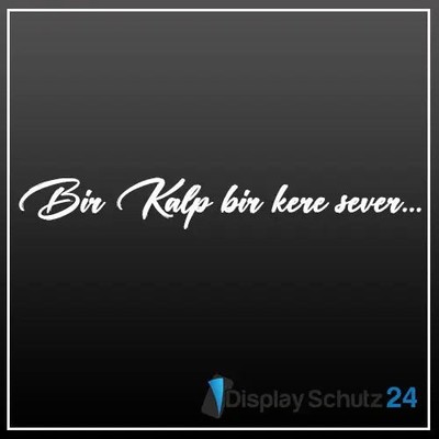 Bir Kalp bir kere sever...