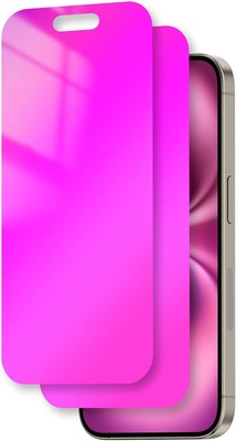 for iPhone 16 Plus Privacy Screen Protector 6.7 Rose Red IPhone 16 