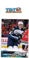 2022-23 Upper Deck Young Guns #247 Jeff Malott Winnipeg Jets RC 6a