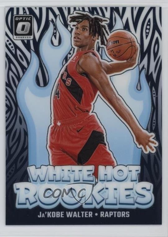 2024-25 Panini Donruss Optic White Hot Rookies Ja'Kobe Walter #13 15sm