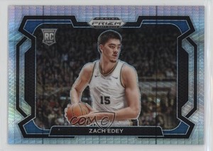 2024 Panini Prizm Draft Picks Hyper Prizm Variations Zach Edey #1 Rookie RC