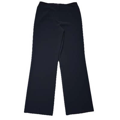 Basler Wide Leg Trousers EU 40 US 8 Black Lightweight Career Pant Women NWT $369
