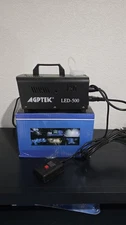 AGPTEK LED-500 Portable Fog Machine w/ Colorful Light Effects Parties W/Remote