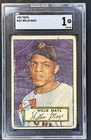 1952 Topps #261 Willie Mays New York Giants SGC 1 PR NO PINHOLE, WRITING/TAPE