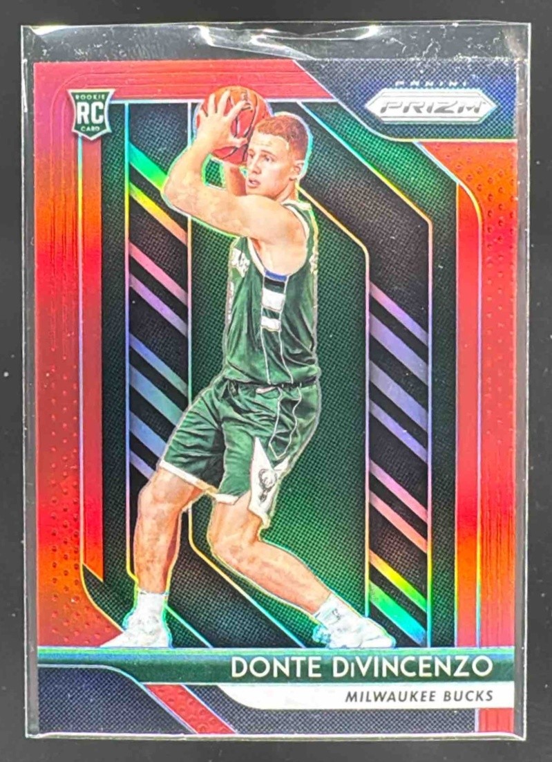 Donte DiVincenzo 2018 Panini Prizm #246 Red Rookie RC /299
