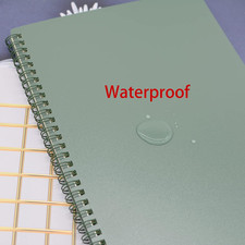 Spiral Notebook, 4 Pcs A5 Thick Plastic Hardcover 7mm College Ruled 4 Color 8...