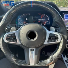 Real Carbon Fiber Steering Wheel For BMW G20 G21 G22 G80 F82 F83 F87 with Heated
