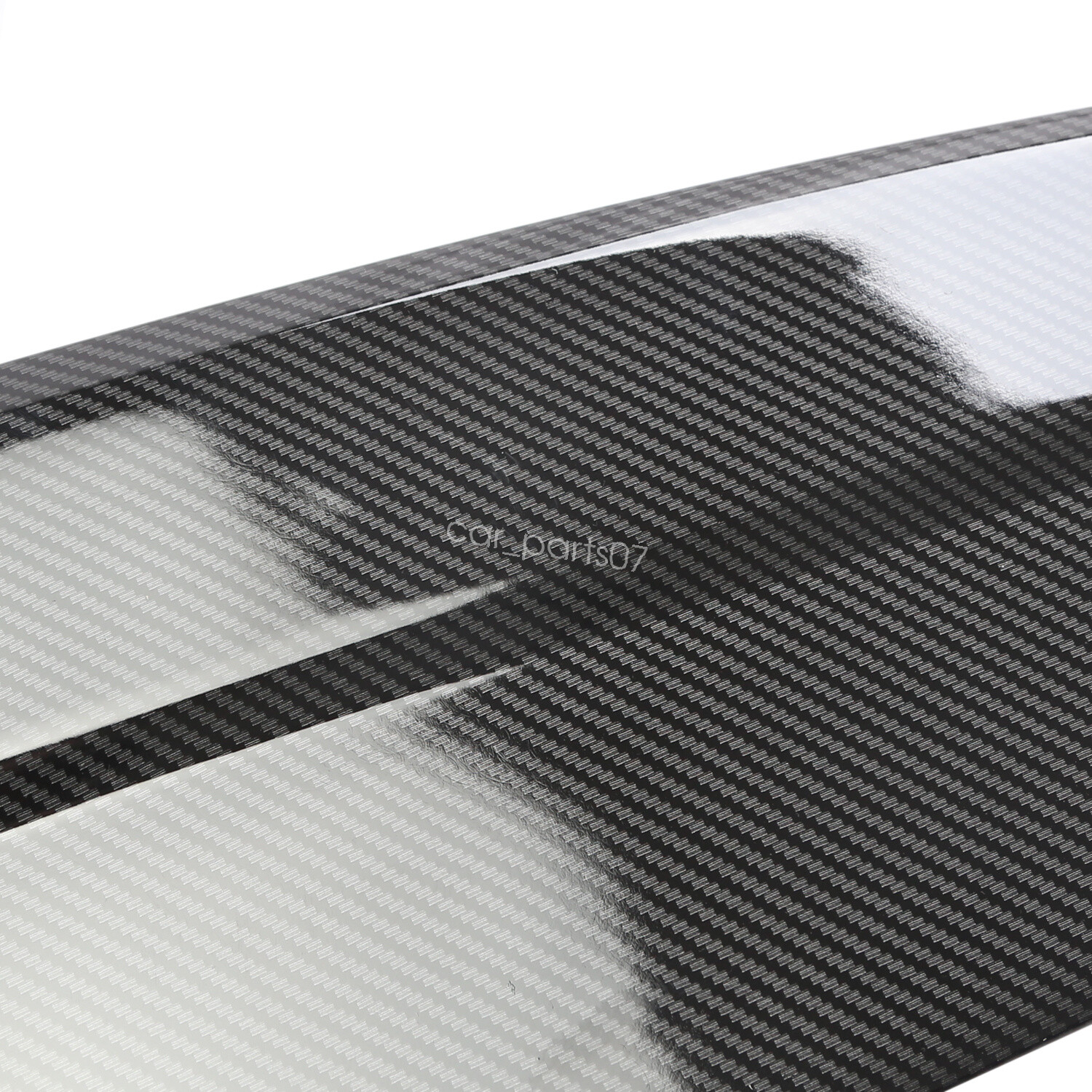 For Maserati Ghibli Car Rear Trunk Spoiler Wing Tail Lip Kits Carbon Fiber Style