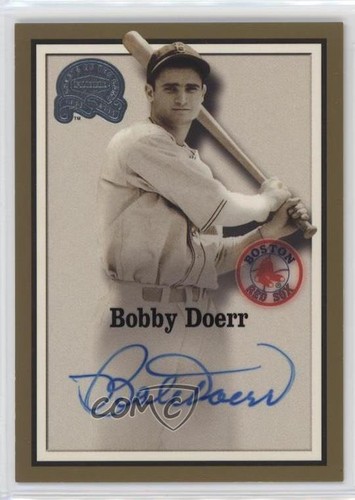 Carte Autographiée Bobby Doerr Red Sox - Collection Panini 2010 - /250 Memorabilia