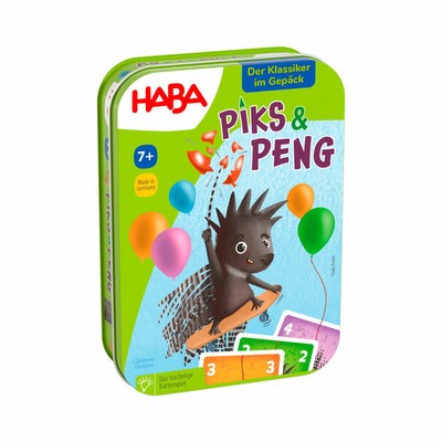 HABA Piks & Peng Kartenspiel Familienspiel Kinderspiel ab 7 Jahren 2011102001