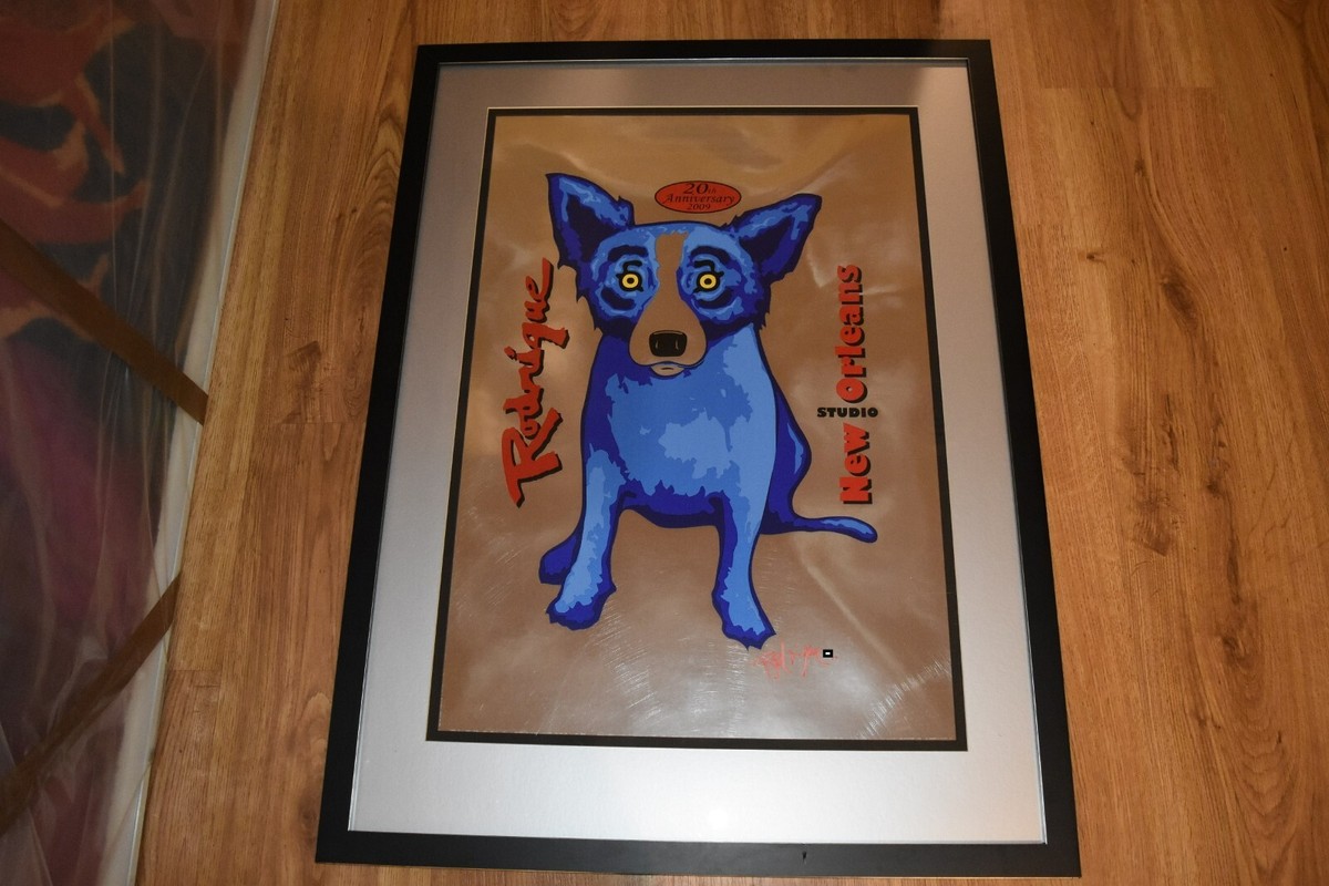 George Rodrigue Blue Dog 
