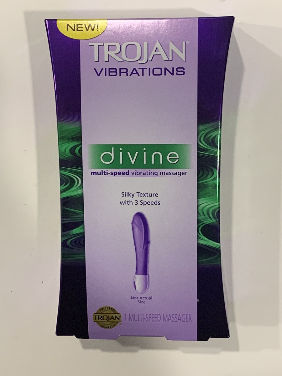 trojan vibrations divine multi-speed vibrating massager size Amazon.com: Trojan Vibrations Divine Multi-Speed Vibrating Massager :  Health & Household main image 1